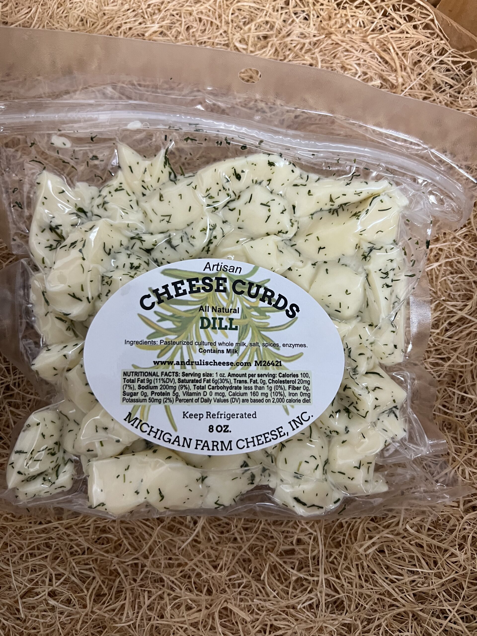 Dill Cheese Curds Andrulis Cheese
