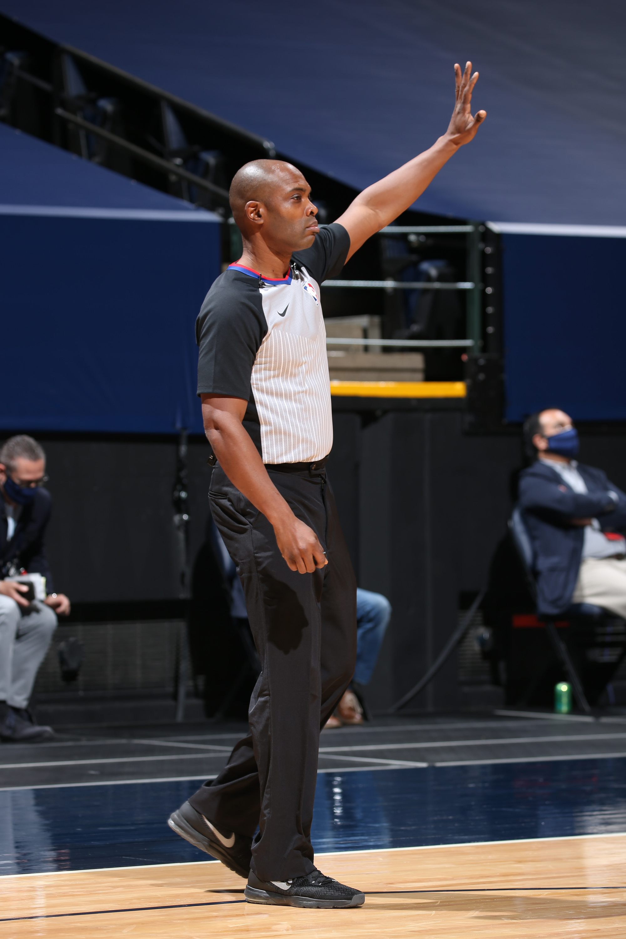 HBCUs are wellrepresented in NBA games, holding a referee’s whistle