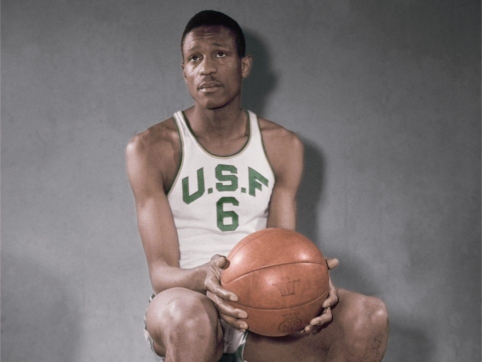 Bill Russell reshaped college basketball before an NBA icon