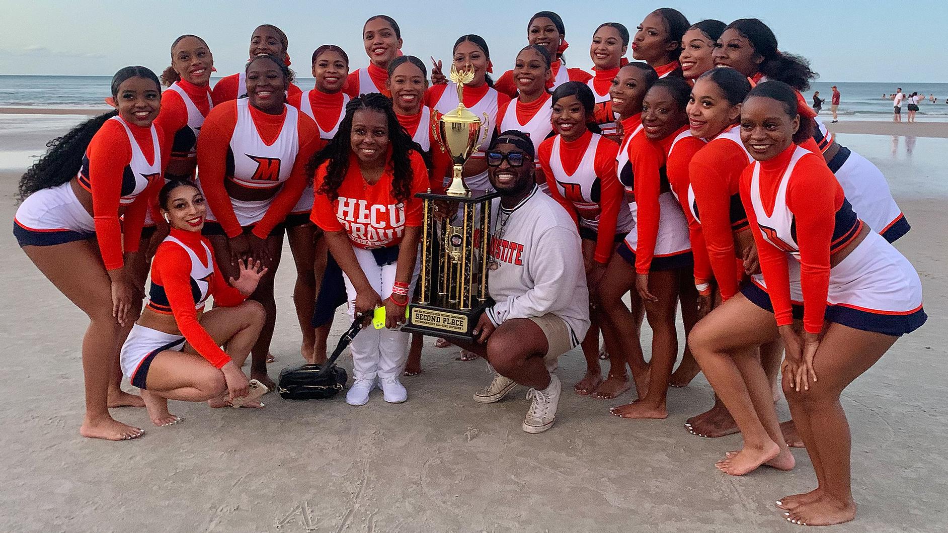 N.C. A&T cheerleaders pursue win as HBCU presence grows at national competition — Andscape