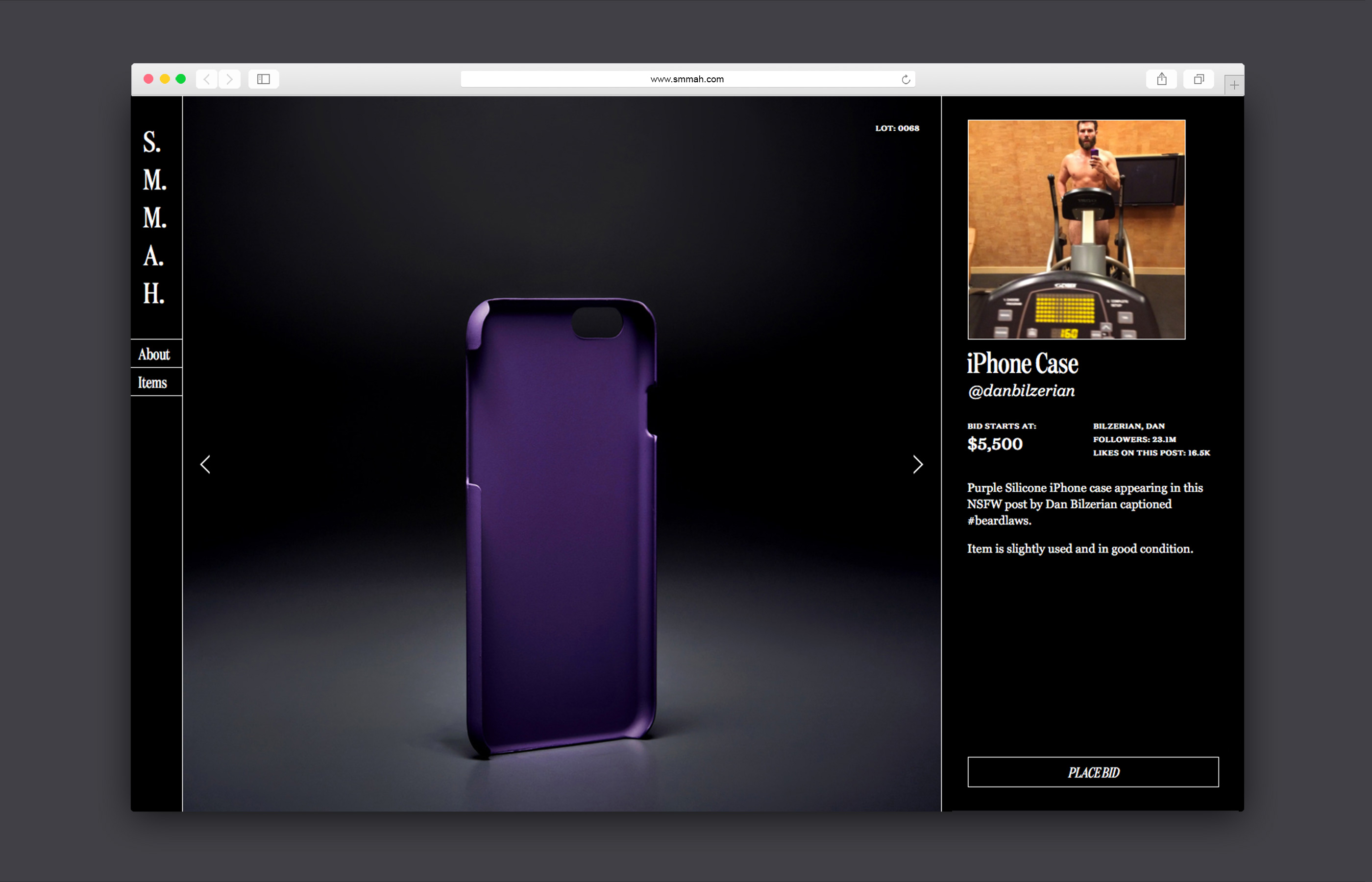 THE SOCIAL MEDIA MEMORABILIA AUCTION HOUSE — Talmor & Talmor & Talmor