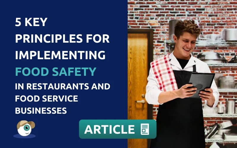 5 Principles of Food Safety in Restaurants Andy