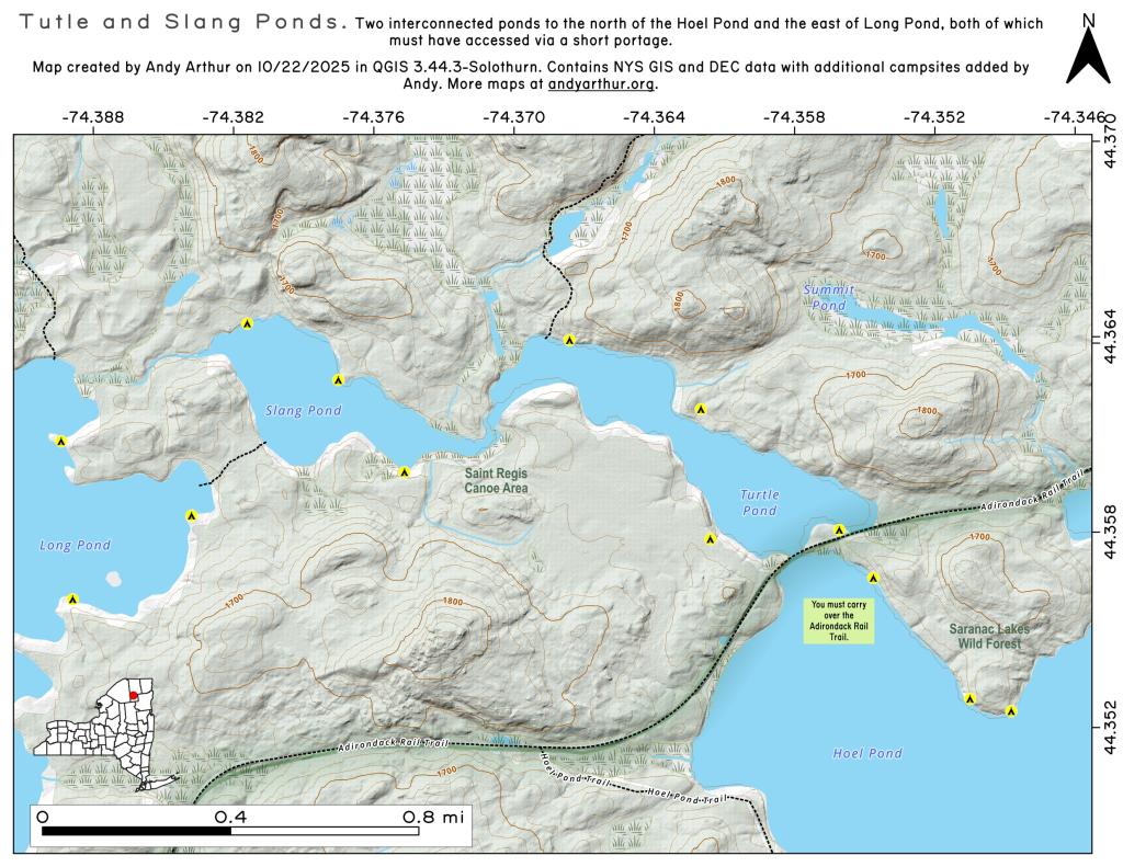 Saint Regis Canoe Area Andy