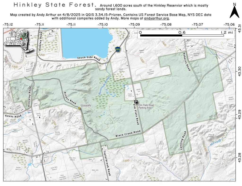 Hinckley State Forest Maps, Photos, Videos, Aerial Photography