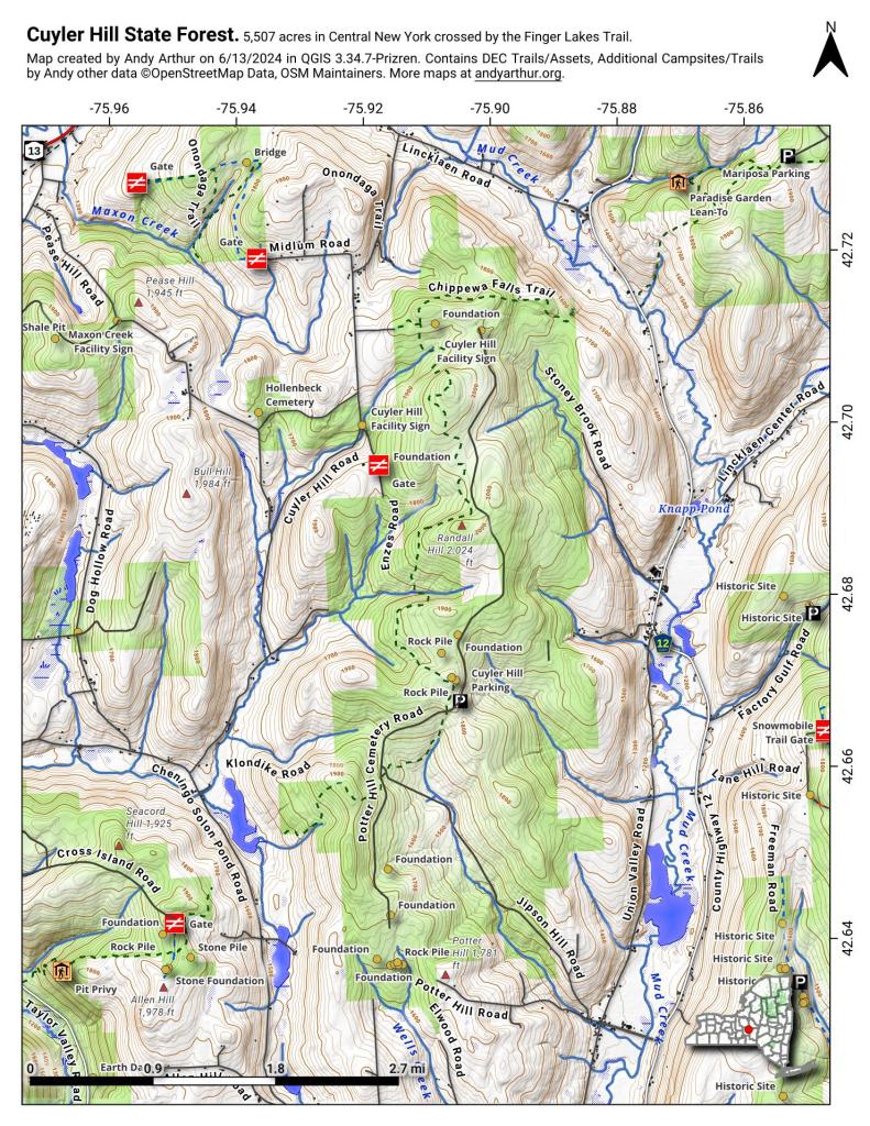 Cuyler Hill State Forest Andy