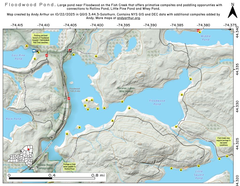 Floodwood Pond Loop Andy
