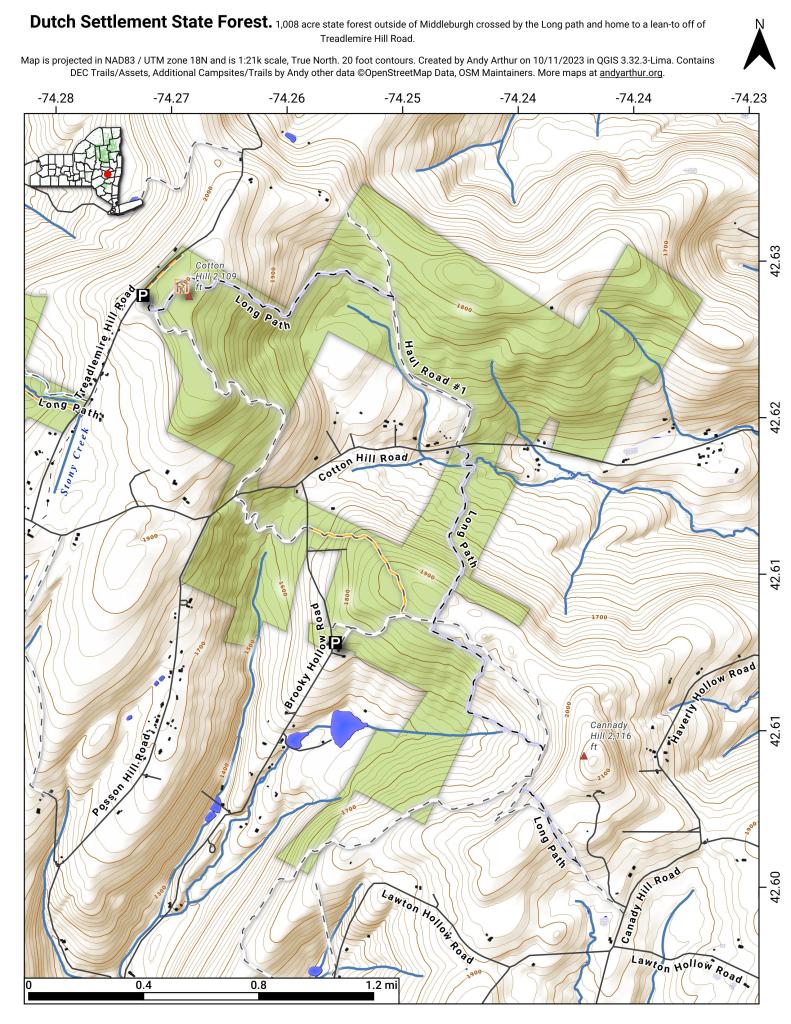 Dutch Settlement State Forest Andy