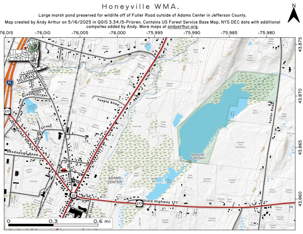 Honeyville Wildlife Management Area Andy