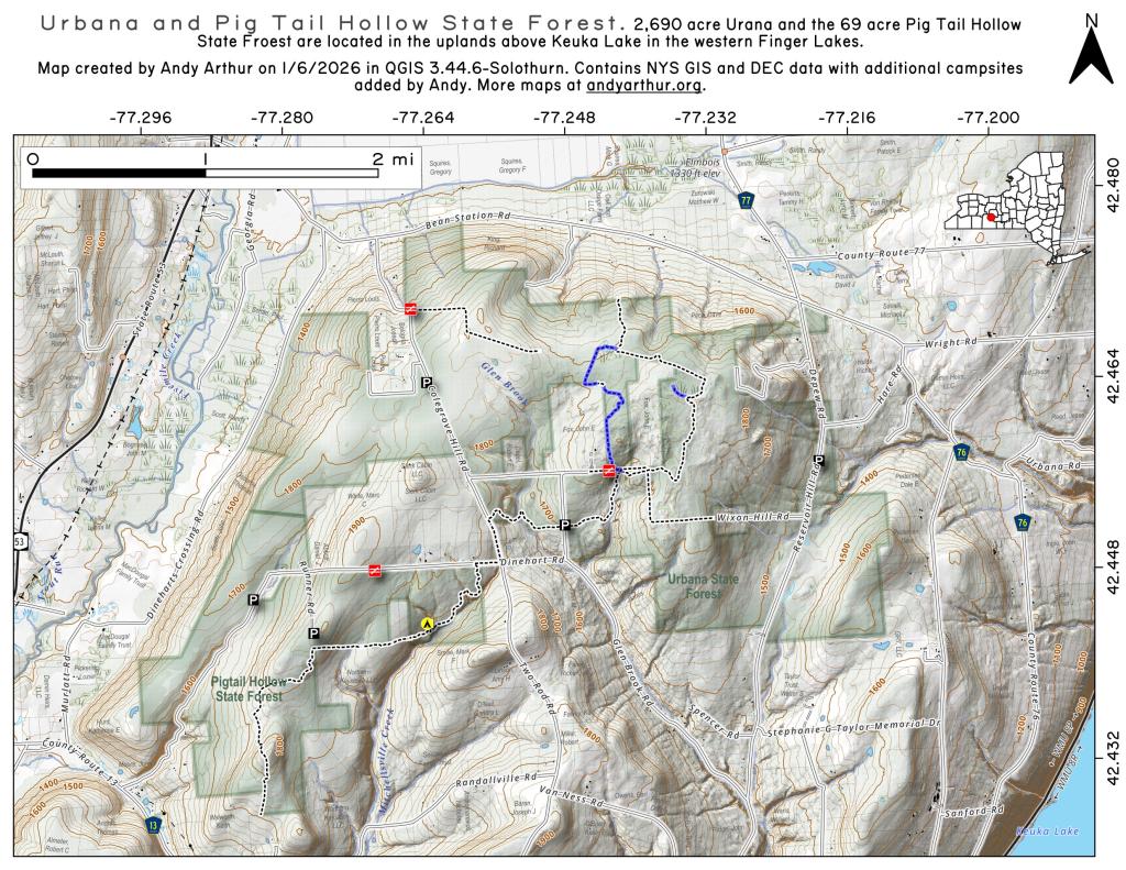 Bear Creek State Forest Andy