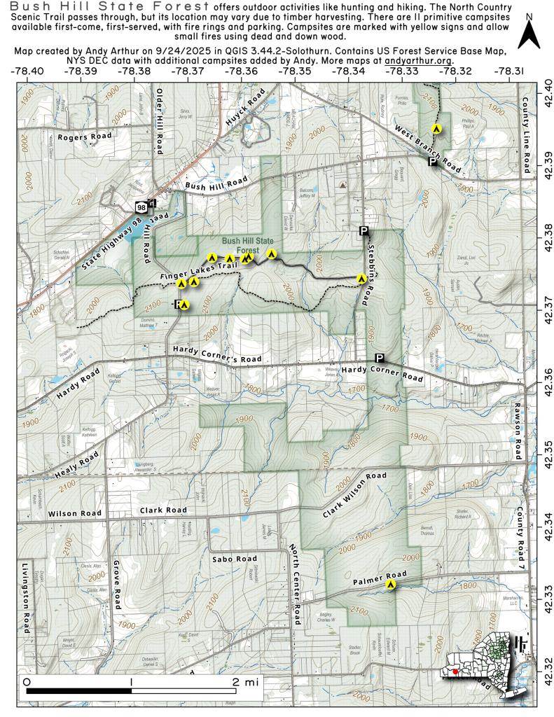 Bush Hill State Forest Andy