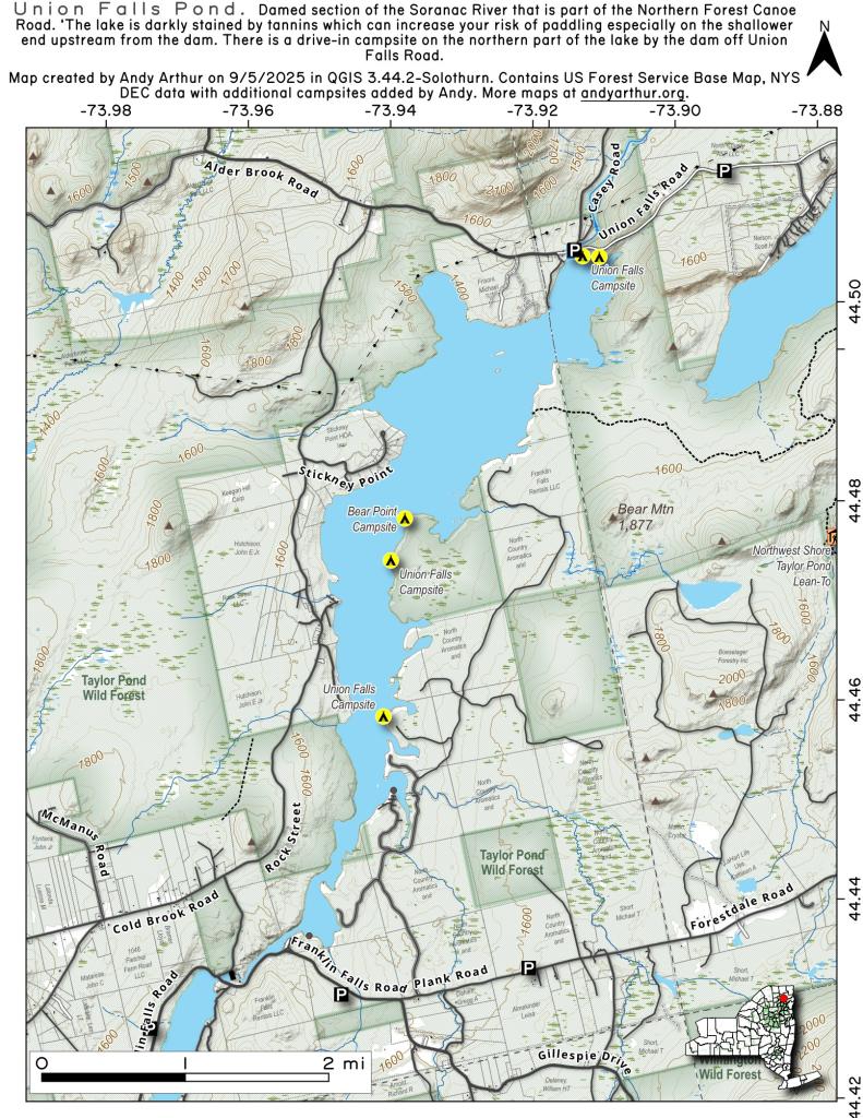 Union Falls Pond Andy