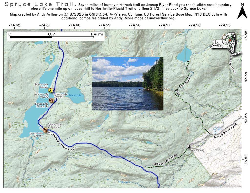 West Canada Lake Wilderness Andy