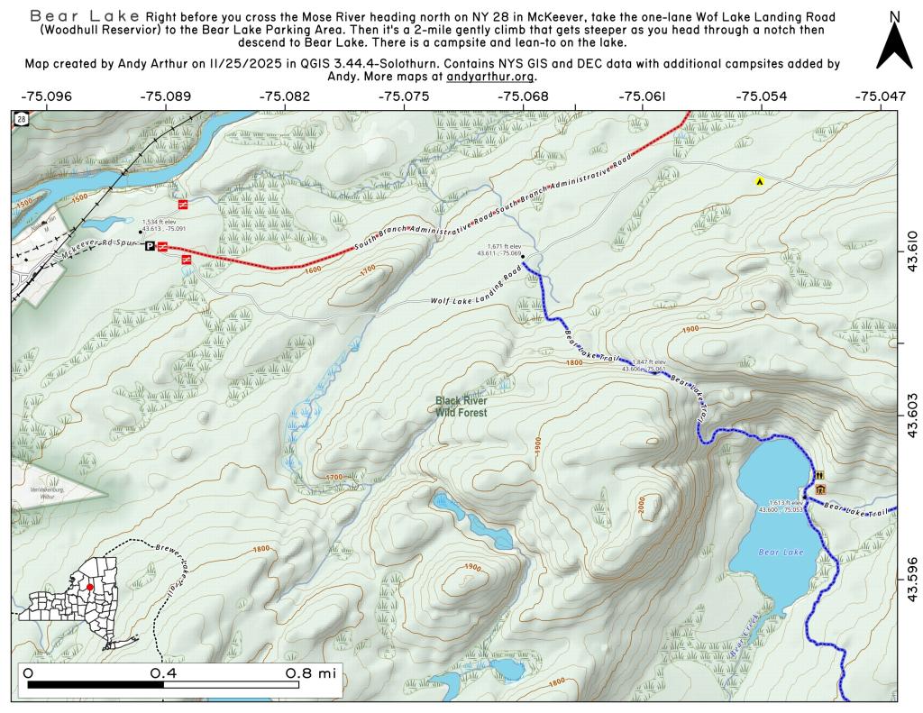 Woodhull Lake Reservior Andy