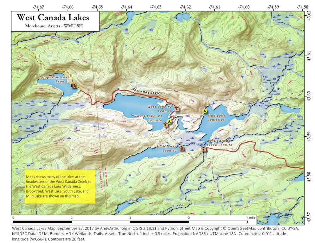 West Canada Lake Wilderness Andy