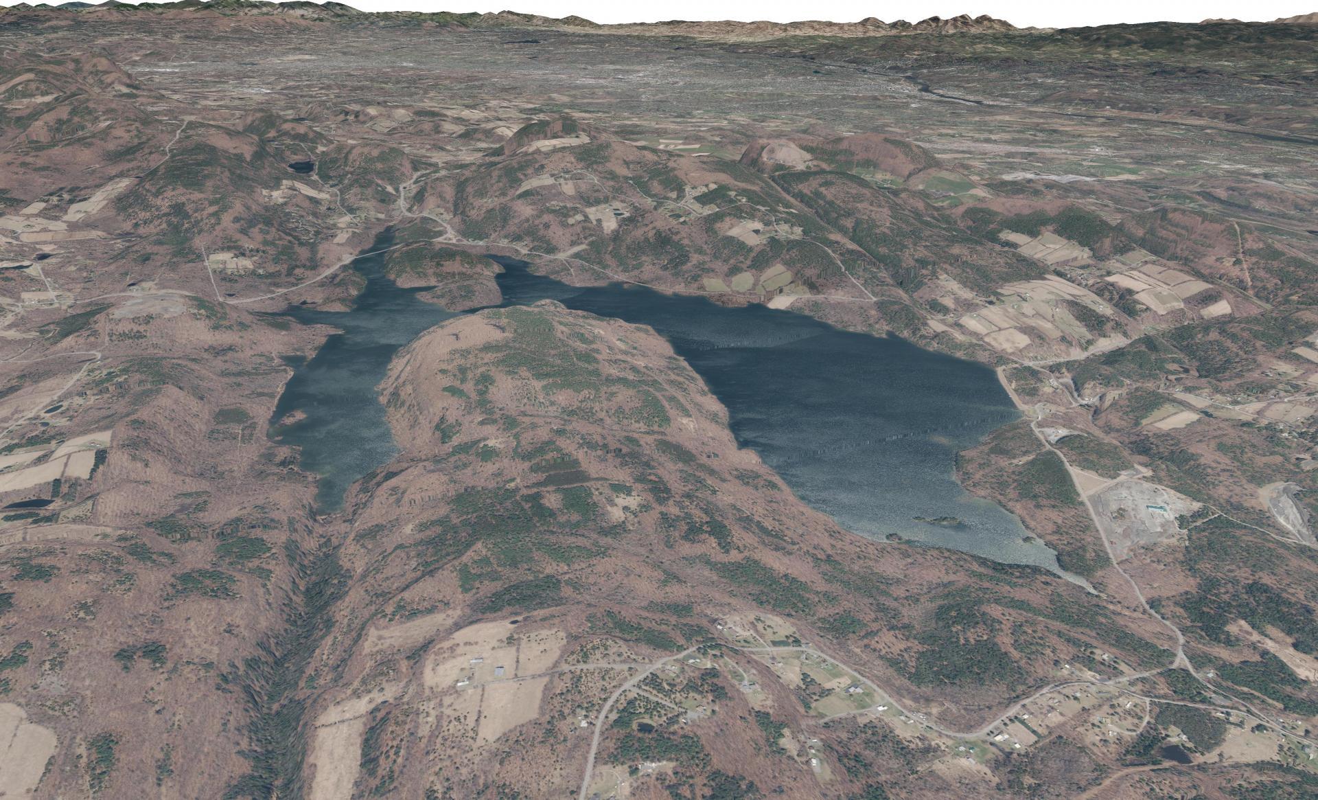 Terrain Map Alcove Reservior Andy