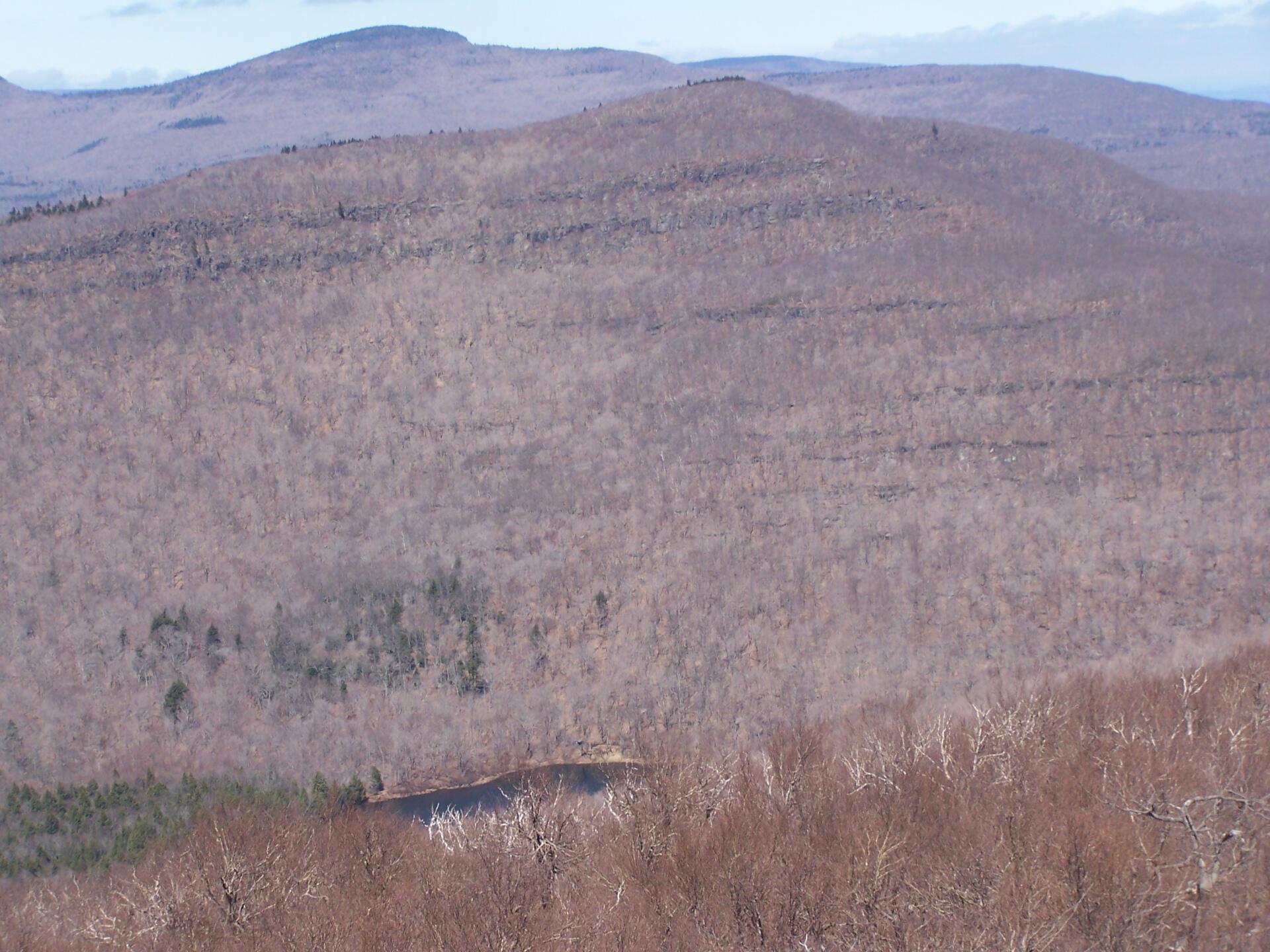 Photo Echo Lake and Plattekill Mountain Andy