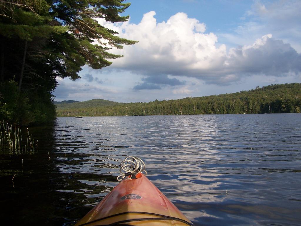 Kayaking Horseshoe Lake, Aug 12 Andy