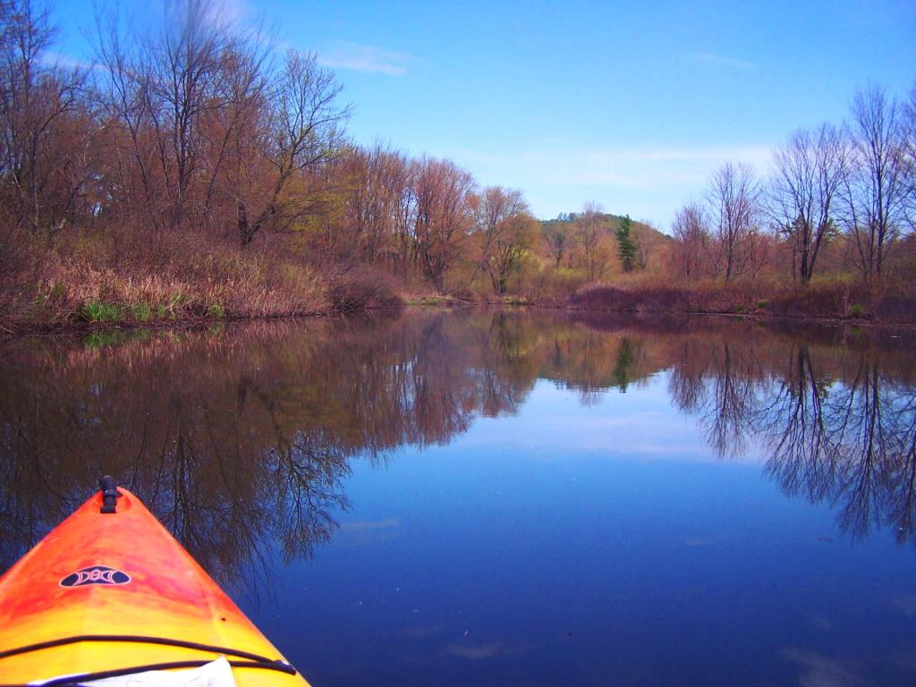 Map Nine Mile Swamp Canoe Route Andy