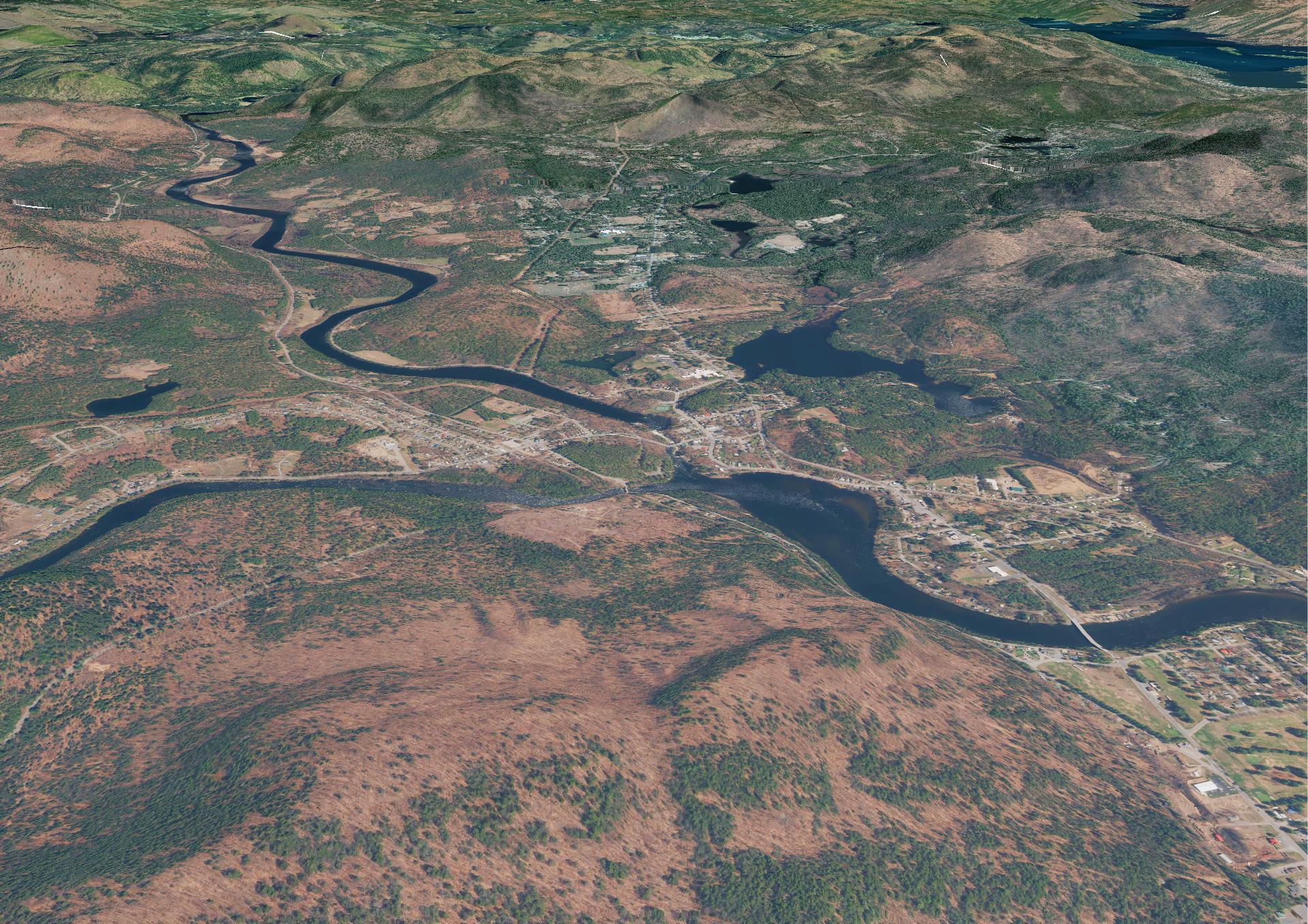 Terrain Map Hadley Andy