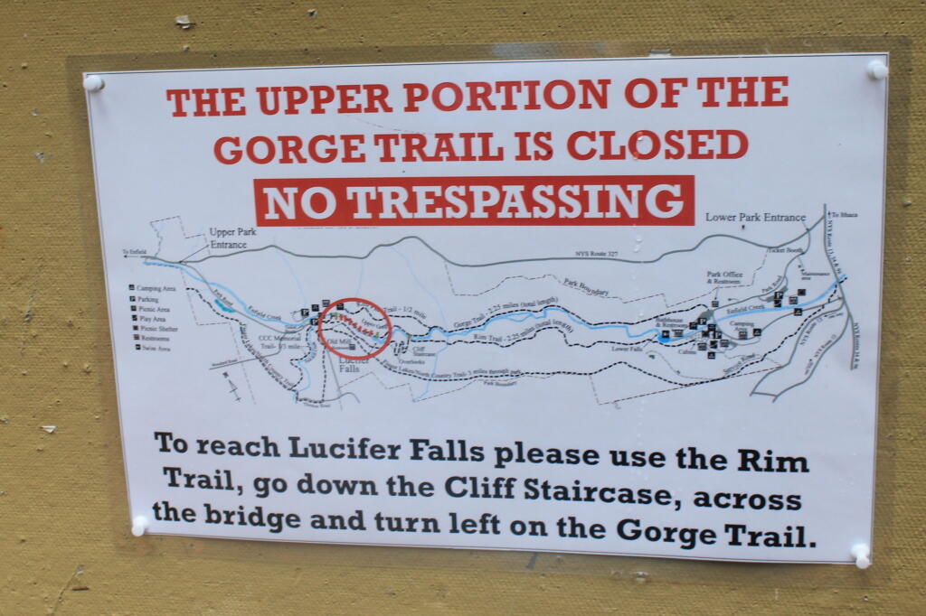 Robert H. Treman State Park Trail Map Trailforks