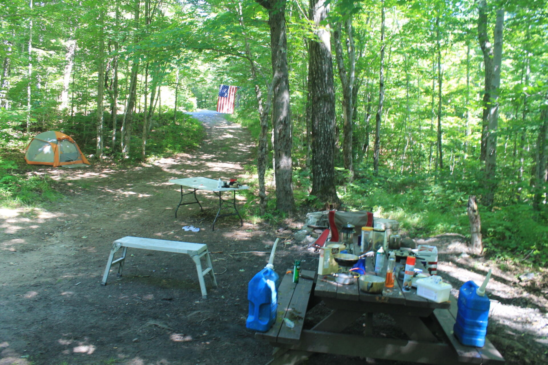 Photo Camping at Bear Pond Campsite Andy