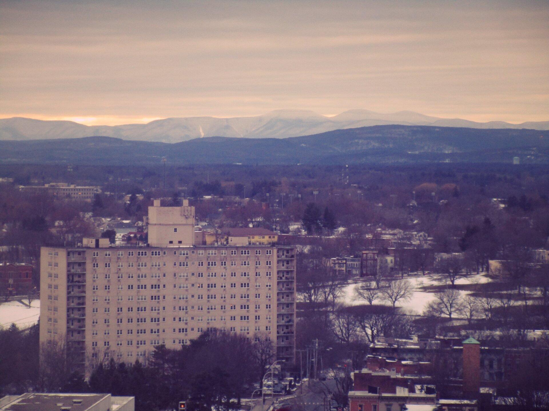 Photo Snow Covered Catskill Mountains Andy