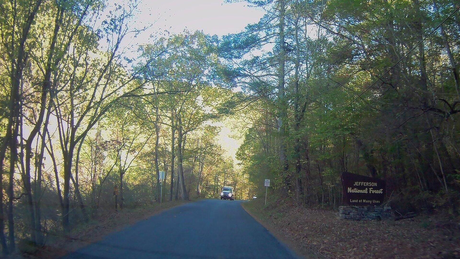 Photo Jefferson National Forest Enterance Andy