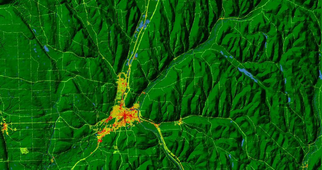 Terrain Map Cortland Development Andy