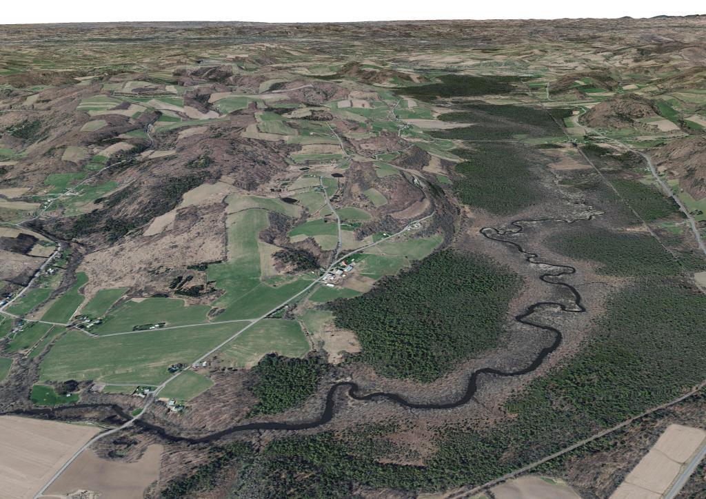 Terrain Map Nine Mile Swamp Andy