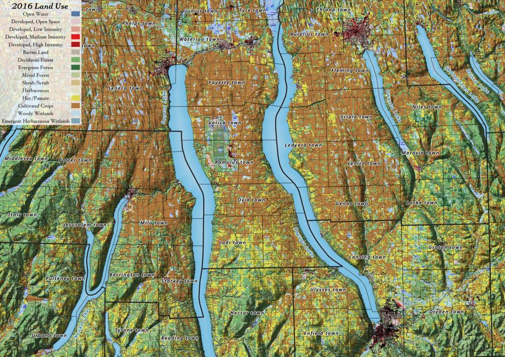 Terrain Map 2016 Land Use in the Finger Lakes Andy