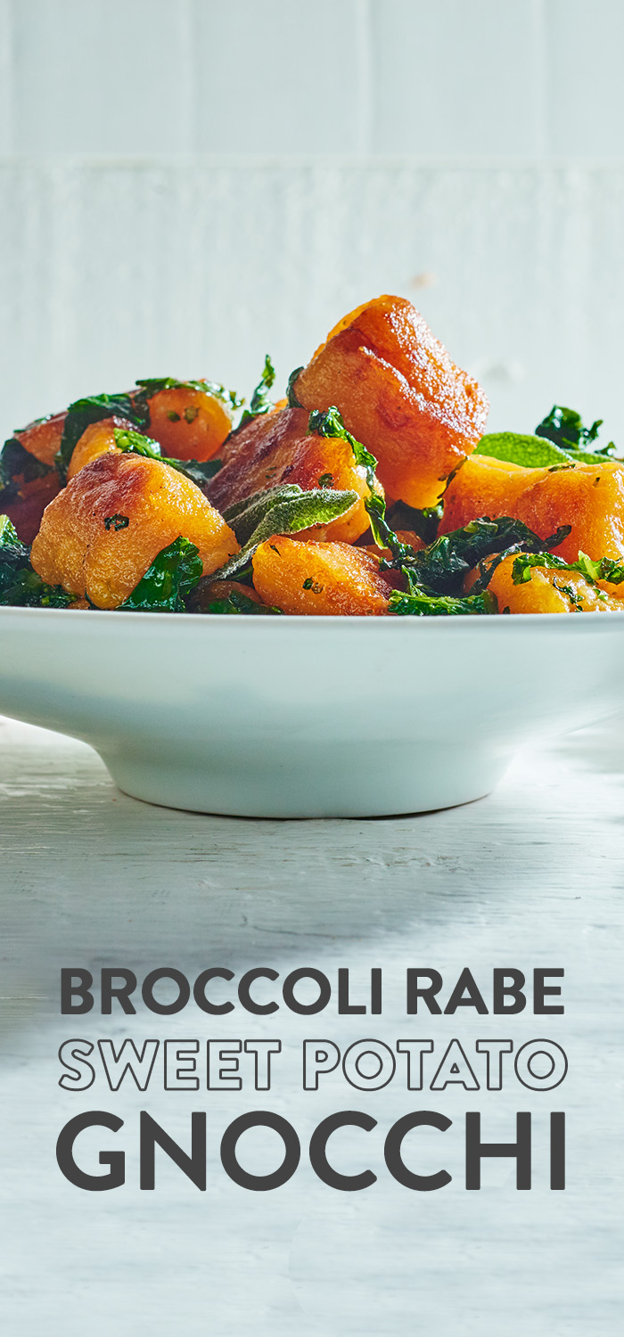 Sweet Potato Gnocchi with Broccoli Rabe Andy Boy