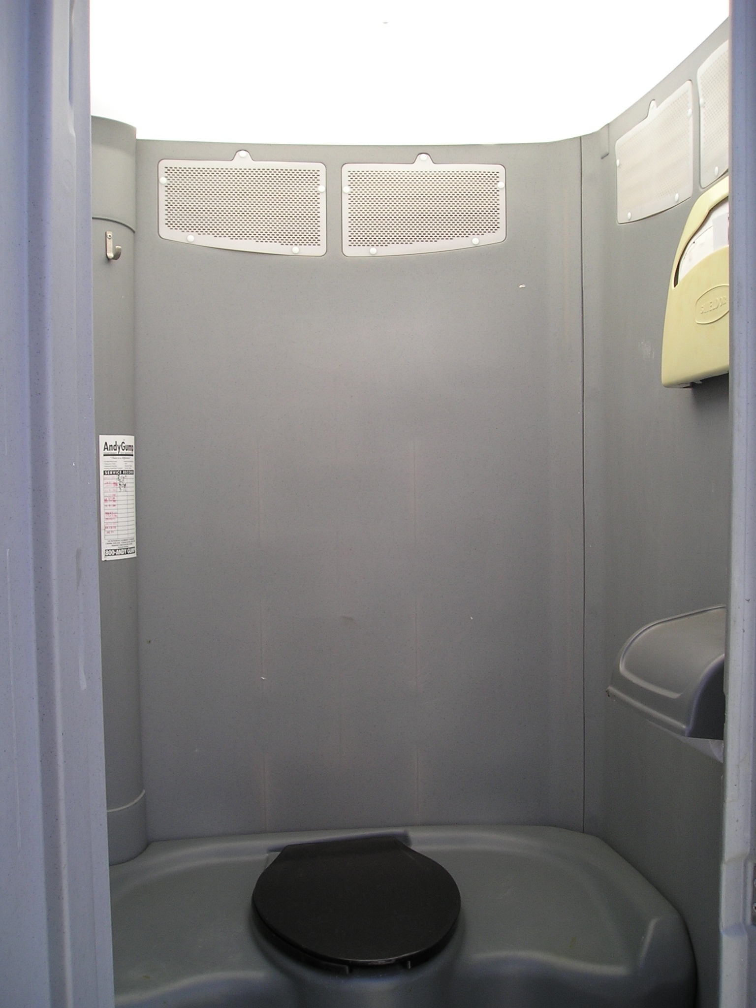 Deluxe Portable Restroom Andy Gump