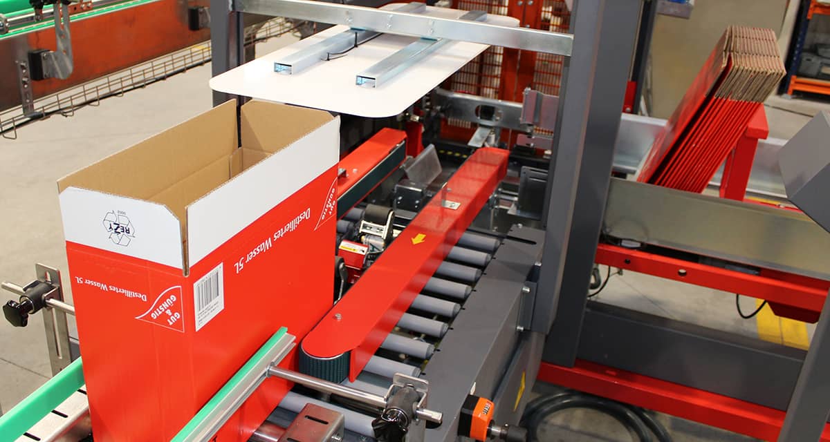 Tray and box packing machines. Box and tray packers AND&OR