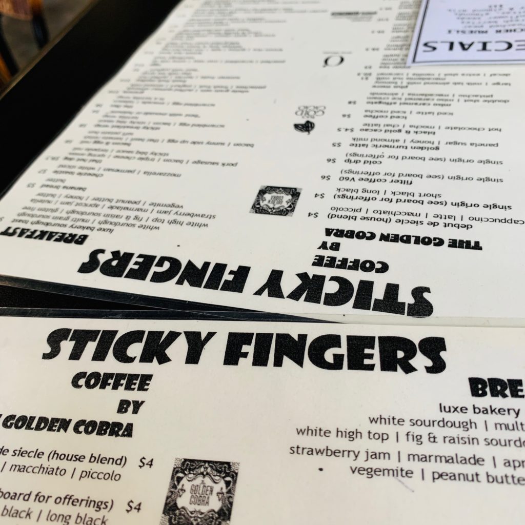 Sydney Food Diary Sticky Fingers Kitchen and Bar, Surry Hills Enter