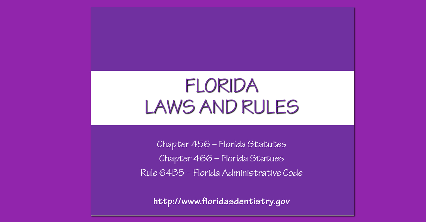 AndyRDH Florida Laws Review Hygienists AndyRDHReviews