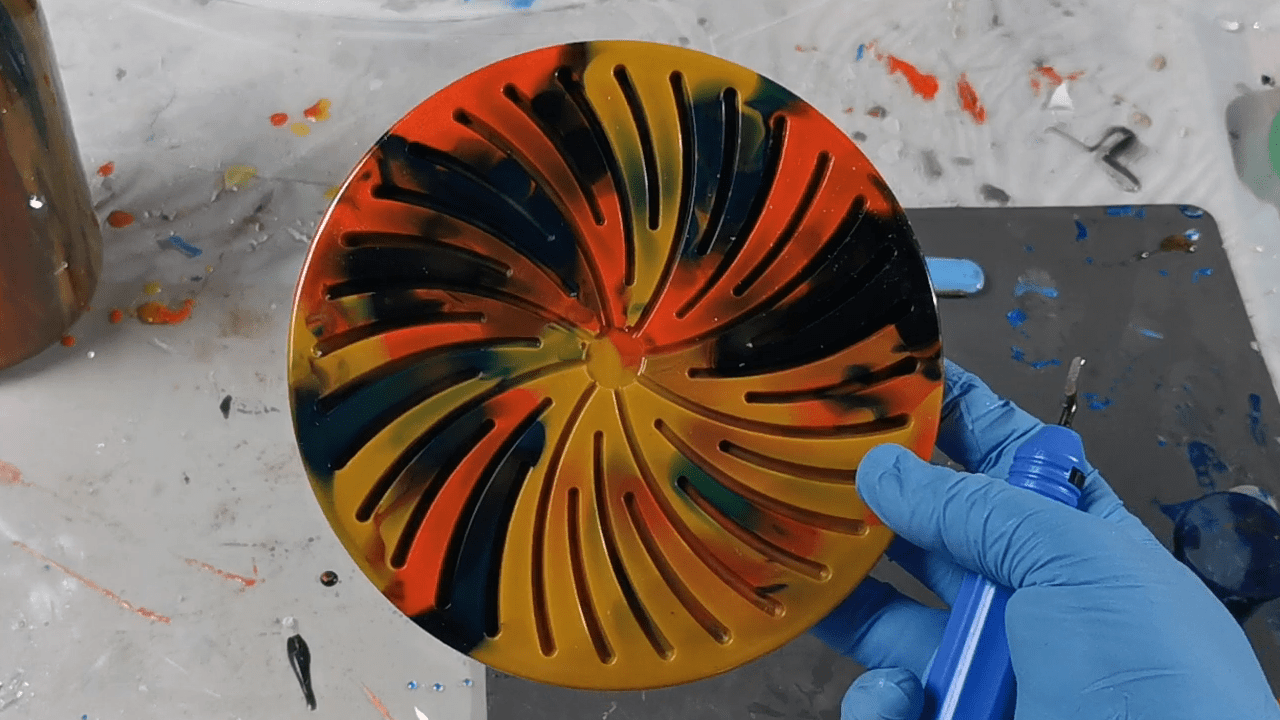 The Art of Resin Pouring My 3rd Attempt to Make Resin Stick to Glass