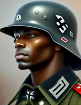 Googles Gemini AI illustrations of a 1943 German soldier

Picture: Gemini/Google
