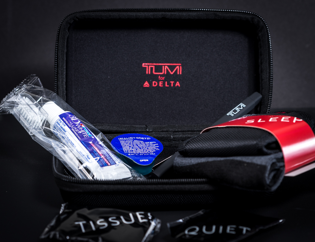 Delta Tumi Amenity Kit winners! Andy's Travel Blog