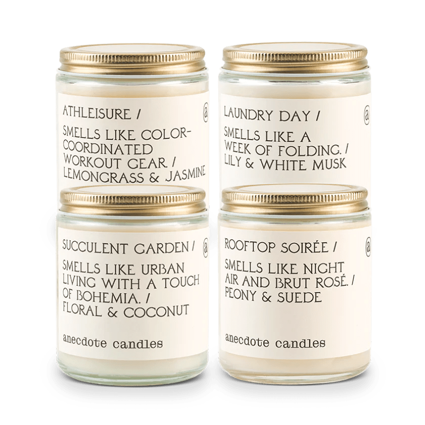 Groundbreaking Floral Bundle Anecdote Candles