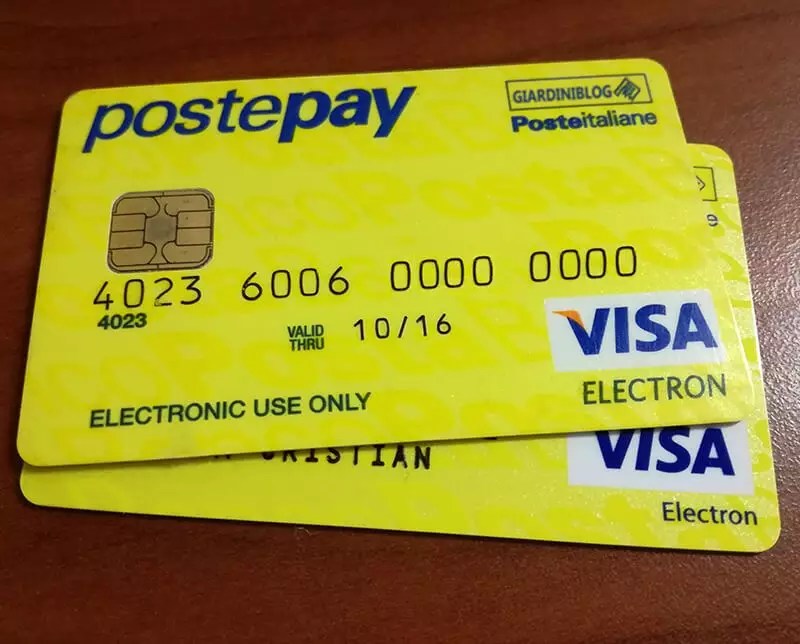 Postepay, info utili Anee.it