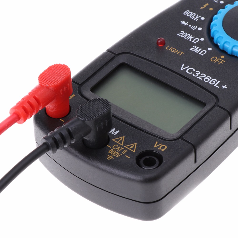VC3266L+ Digital Clamp Multimeter AC/DC Voltage Amp Ohm Electronic