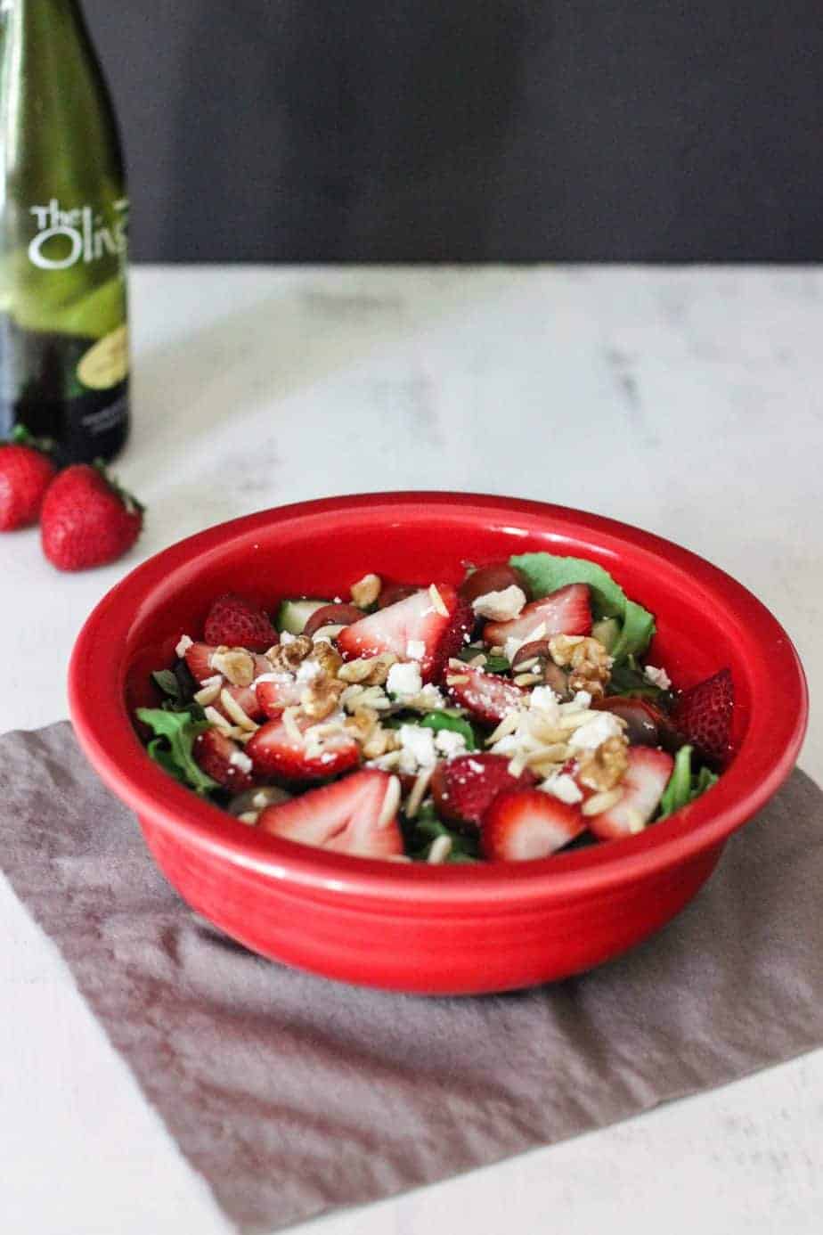 Strawberry Balsamic Salad A Nerd Cooks