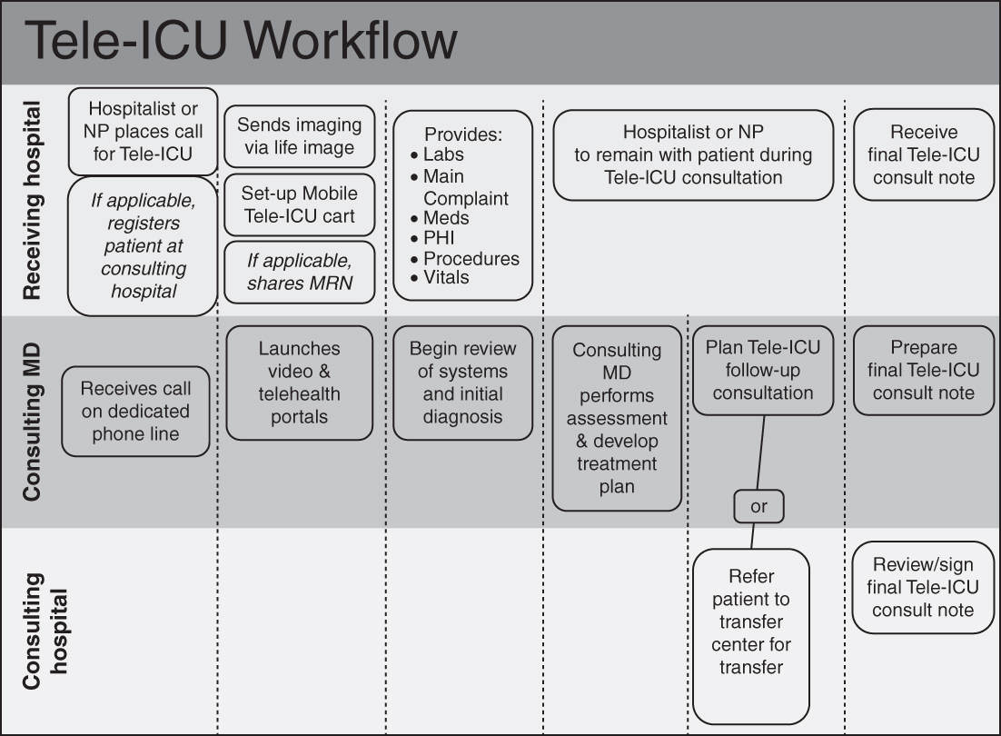 Telemedicine and Remote Electronic Monitoring Systems in ICU