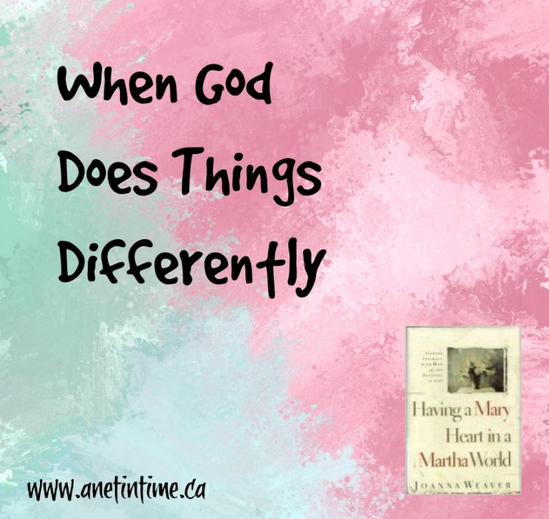 When God Does Things Differently A Net in Time(023)