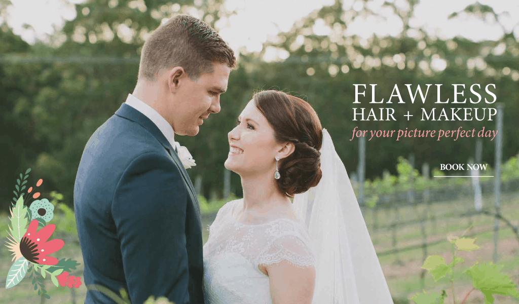 wedding hair and makeup brisbane