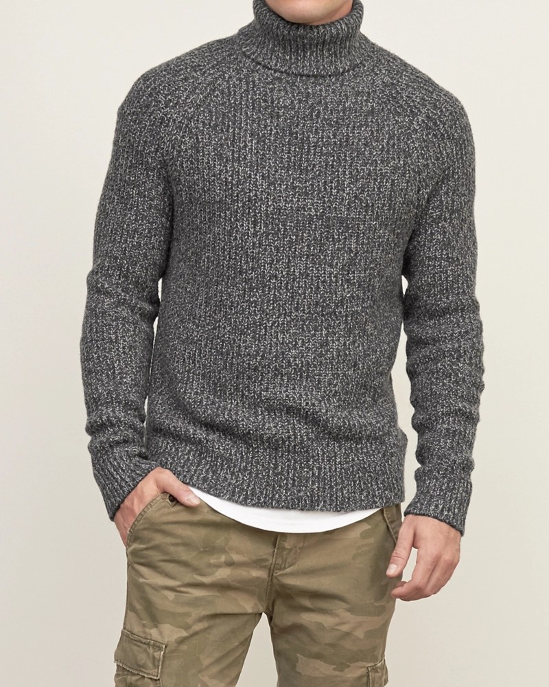 Mens Turtleneck Sweater
