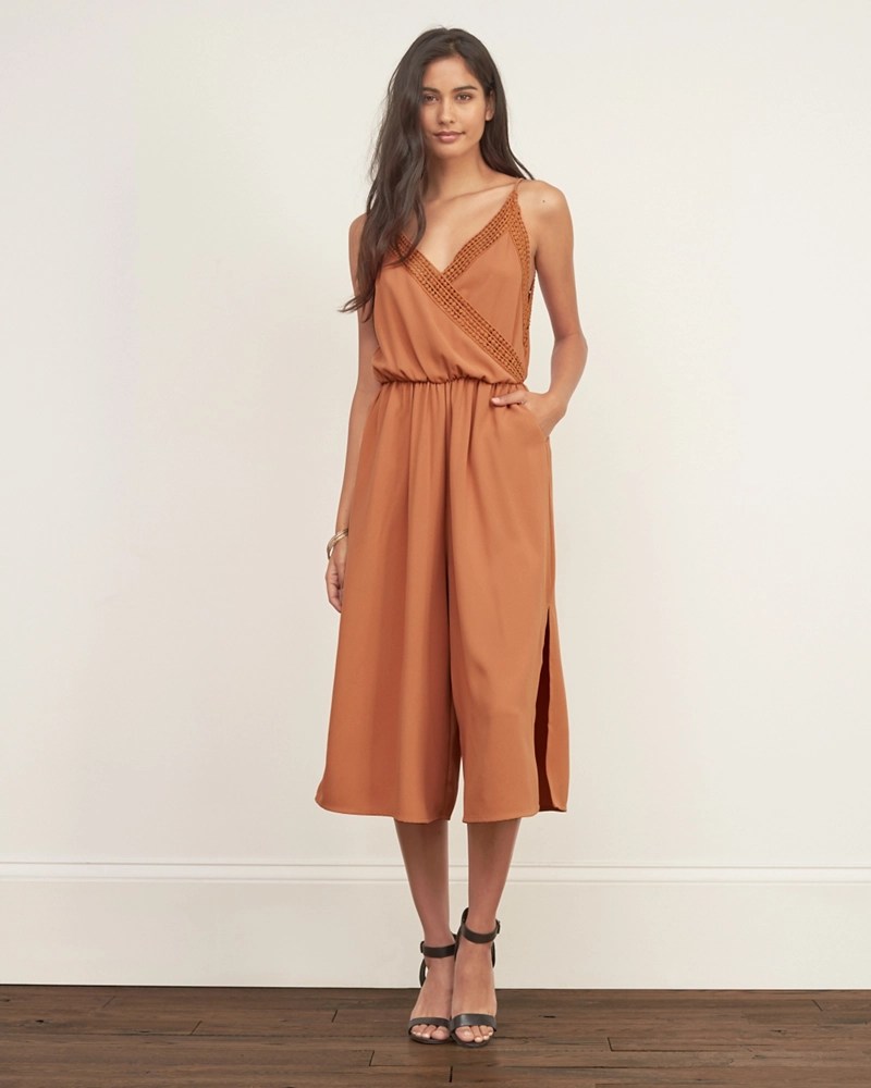 Womens Cropped Jumpsuit Womens Clearance