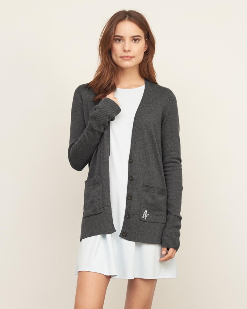 Womens Easy Boyfriend Cardigan Womens Sweaters