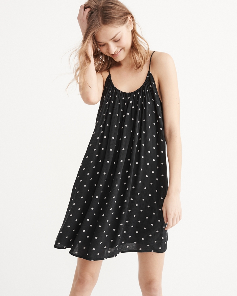 Womens Trapeze Swing Dress Womens Dresses & Rompers