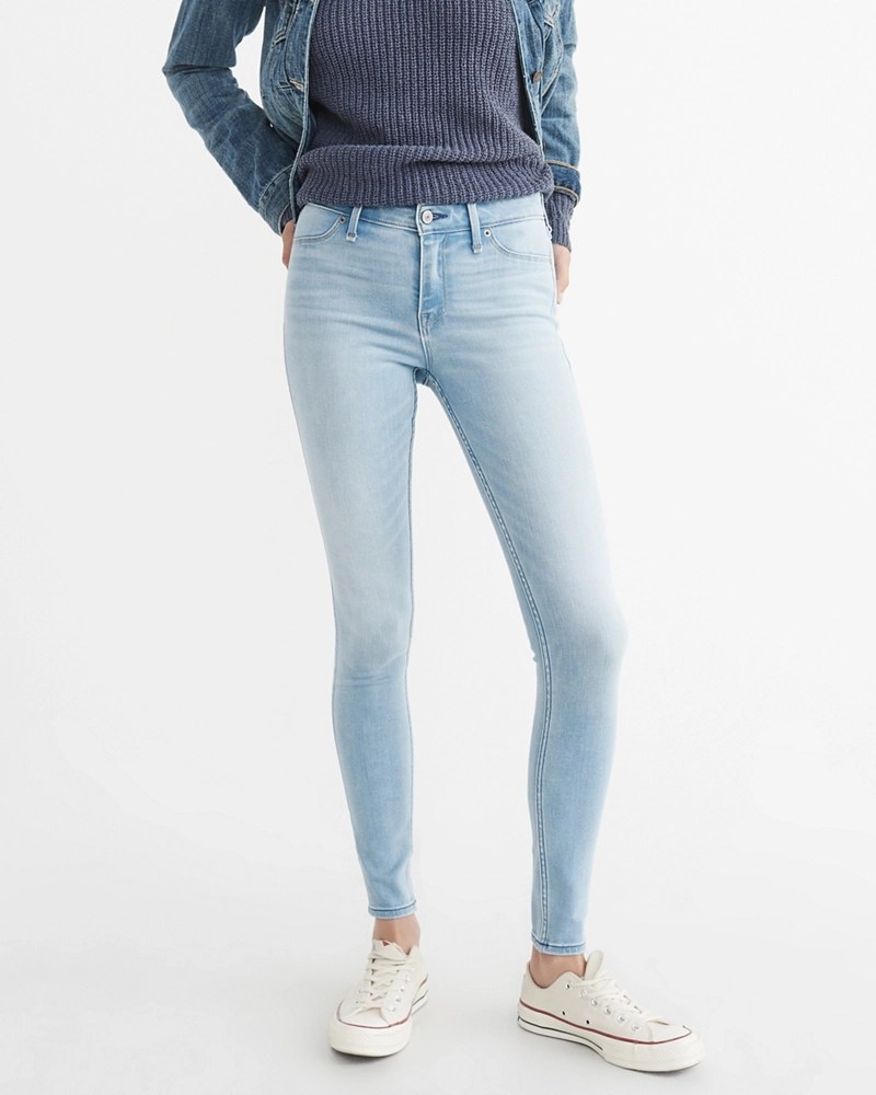 Womens LowRise Jean Leggings Womens Bottoms